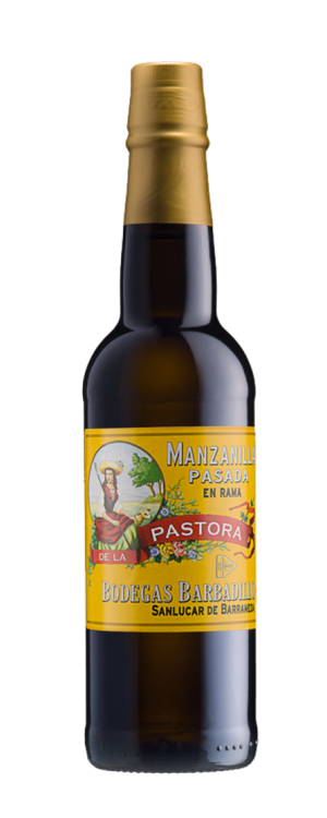 Pastora manzanilla en rama pasada