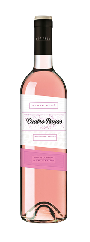 Cuatro rayas blush rose
