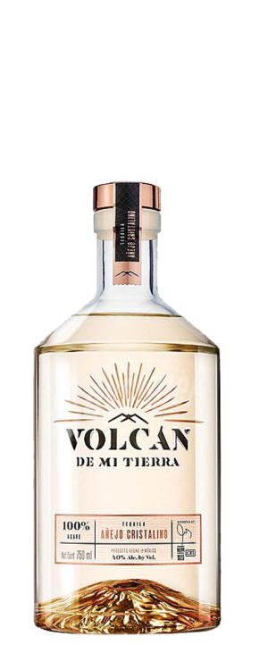 Tequila Volcán de mi Tierra Añejo Cristalino