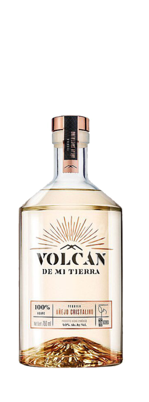 Tequila Volcán de mi Tierra Añejo Cristalino