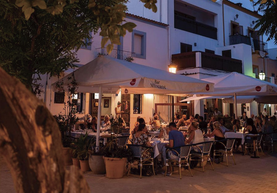 Innovative restaurant in Ibiza Bar Milagros