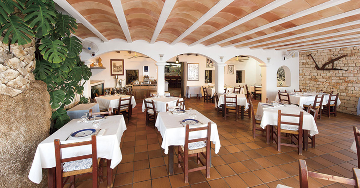 fish and rice in Ibiza at Restaurante Can Gat