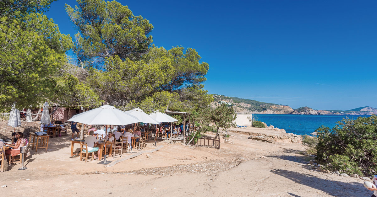 Pescado y arroz en Ibiza en el Restaurante Ses Boques